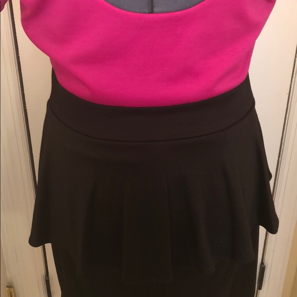 Super cute JFW Peplum style dress! XL/1X - Picture 3 of 5